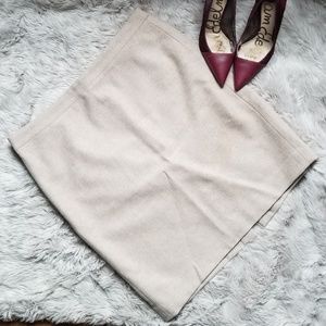 No. 2 Pencil Skirt in double serge wool (NWOT)